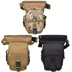 Minimalist Versatile Outdoor Waist Bag Canvas Tactical Leg Bag