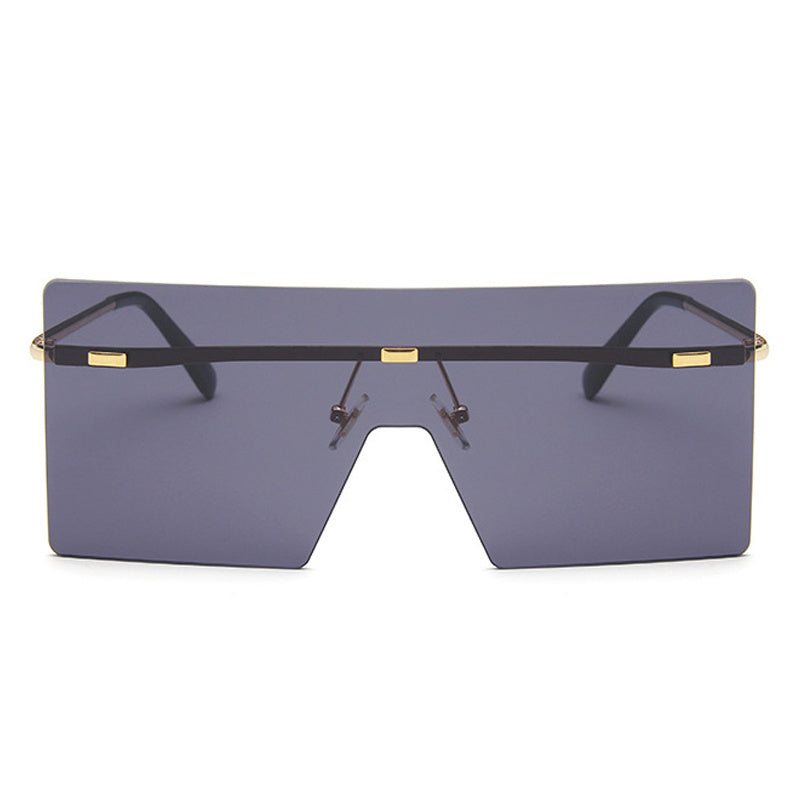 Men Rimless Sunglasses UV Protection Summer Sunglasses