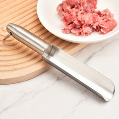 Stainless Steel Meatball Maker Nonstick Manual Scraper Kitchen Supplies