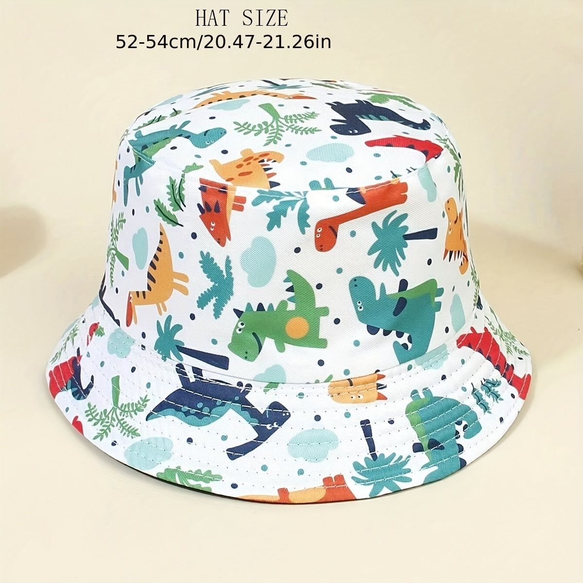 Dinosaur Fisherman Hat | Cartoon Outdoor Bucket Cap