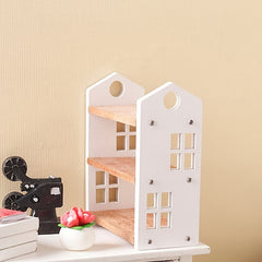 Doll House Storage Rack Bookshelf Halloween Christmas Gift