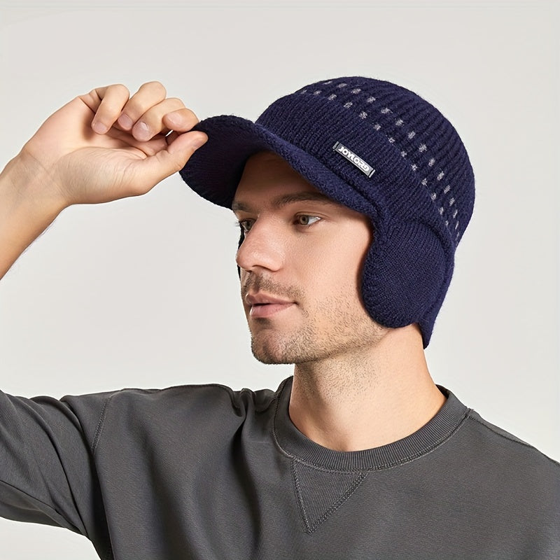 Ear Protection Fleece Baseball Cap Winter Warm Hat