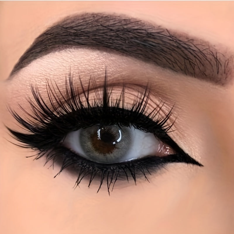 Double Ended & 3D Fiber Mascara Waterproof Lengthening & Volumizing