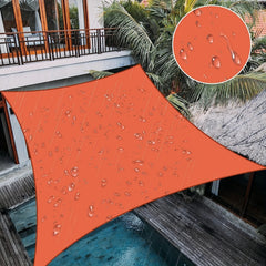 Waterproof UV Block Sun Shade Sail Rectangle for Outdoor Activities