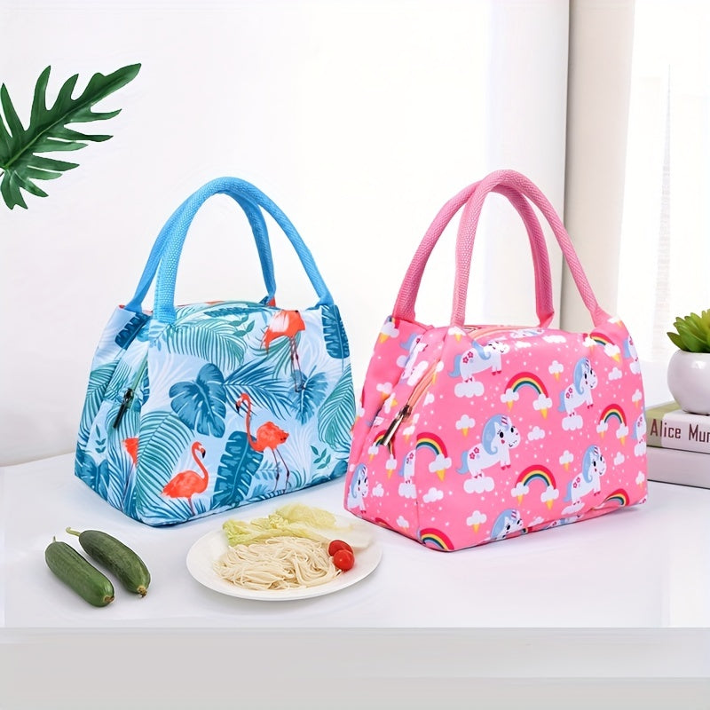 Portable Cooler Bag Outdoor Picnic Insulation Bag Waterproof Lunch Box Bag