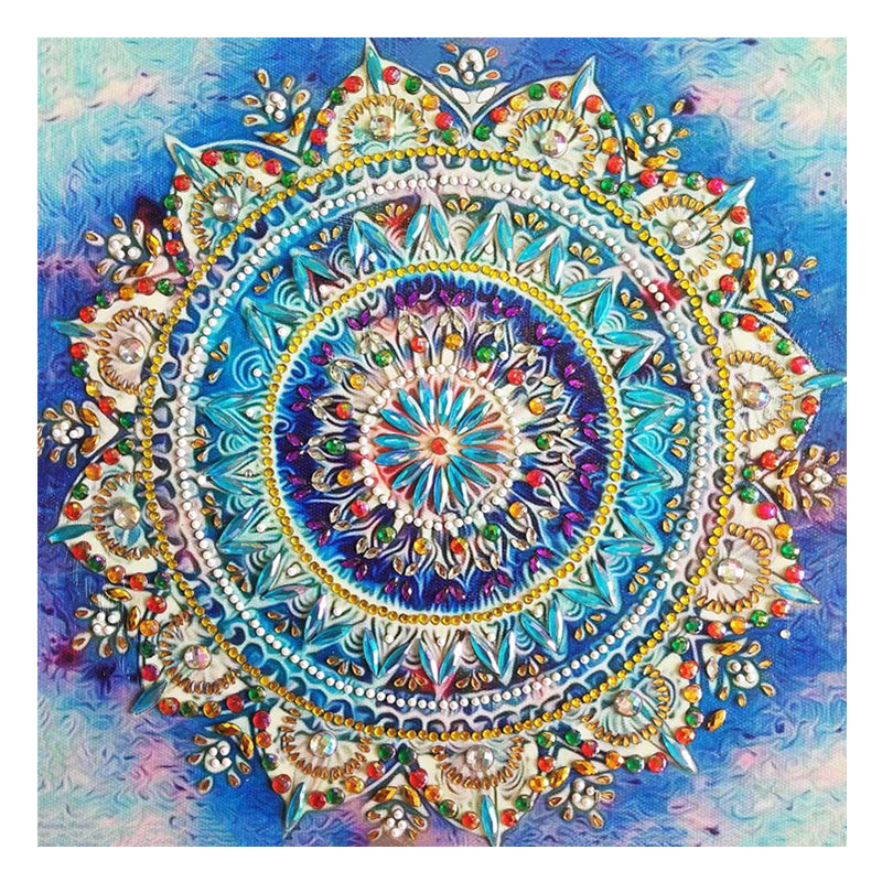 DIY 5D Diamond Painting Set with Special Shapes Rhinestones