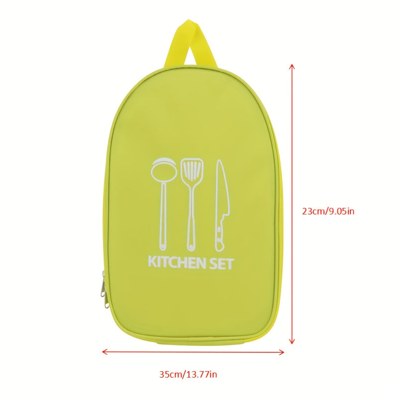 Portable Outdoor Kitchenware Storage Bag for Camping, Picnic, BBQ