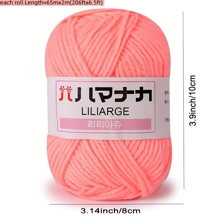 1pc Milk Cotton Yarn Blended Yarn Apparel Sewing Hand Knitting Scarf Hat Yarn
