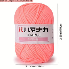 1pc Milk Cotton Yarn Blended Yarn Apparel Sewing Hand Knitting Scarf Hat Yarn