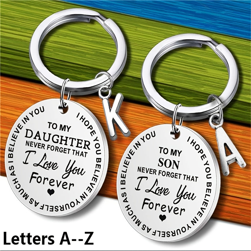 Personalized Stainless Steel Keychain Gift For Daughter