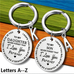 Personalized Stainless Steel Keychain Gift For Daughter