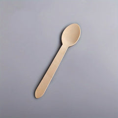 100pcs Disposable Wooden Cutlery Spoons Knives Forks Pack