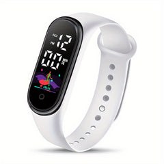 Touch Screen Tracker Silicone Sports Watch for Kids