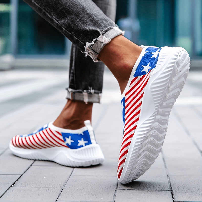 Men's Breathable Slip On Walking Shoes for Outdoor Activity