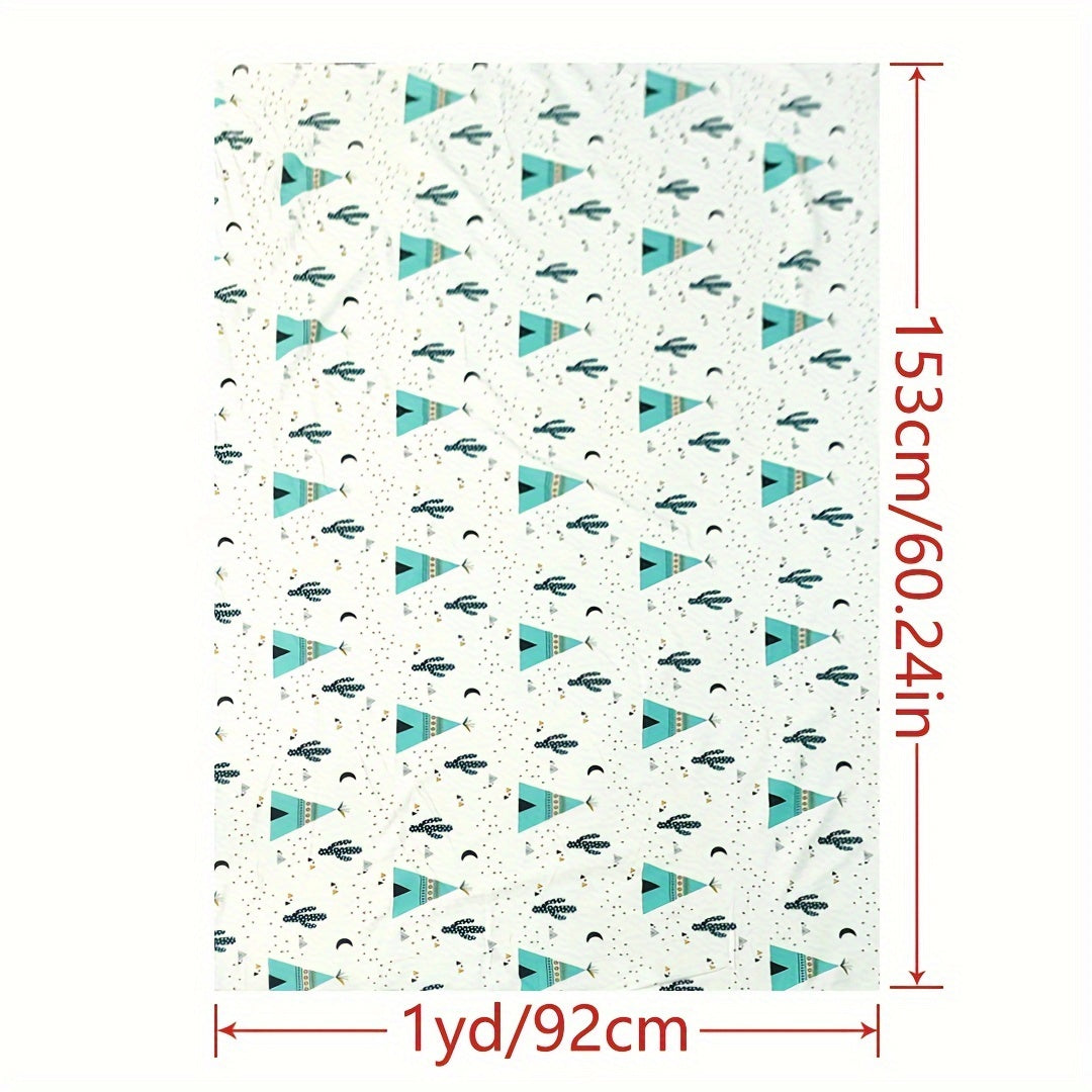 1yd Artificial Silk Fabric DIY Clothes Dress Pants Quilt Cover Cut Size