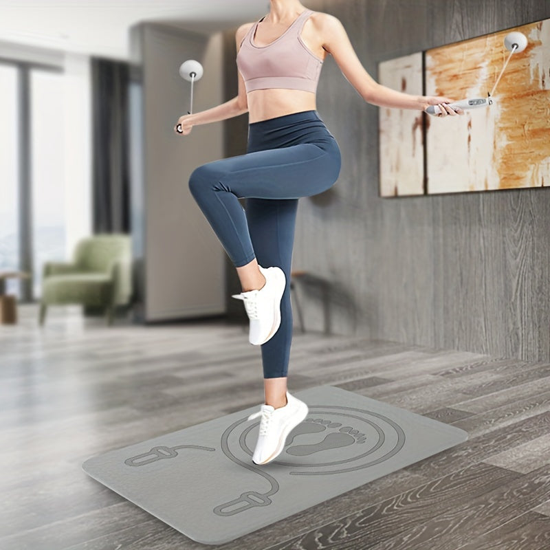 TPE Soft Exercise Yoga Mat Non slip Solid Fitness Mat Thicken