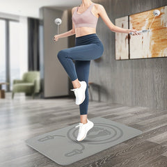 TPE Soft Exercise Yoga Mat Non slip Solid Fitness Mat Thicken