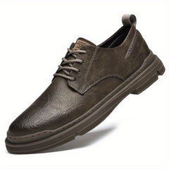 Men's Derby Shoes Lace up Front Dress Shoes For Men