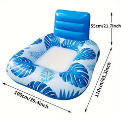 Inflatable Lounger Chair for Pool Party Vacation