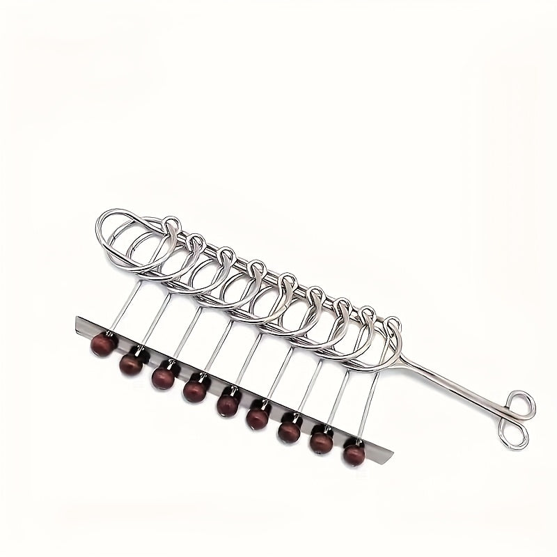 Metal Loop Puzzle Brain Teaser Game for Cognitive Skills Development