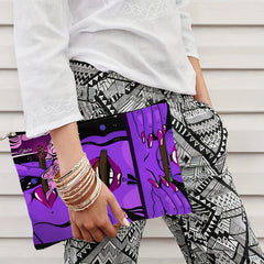 Art Pattern Print Cosmetic Bag Makeup Bags Travel Bag Birthday For Women