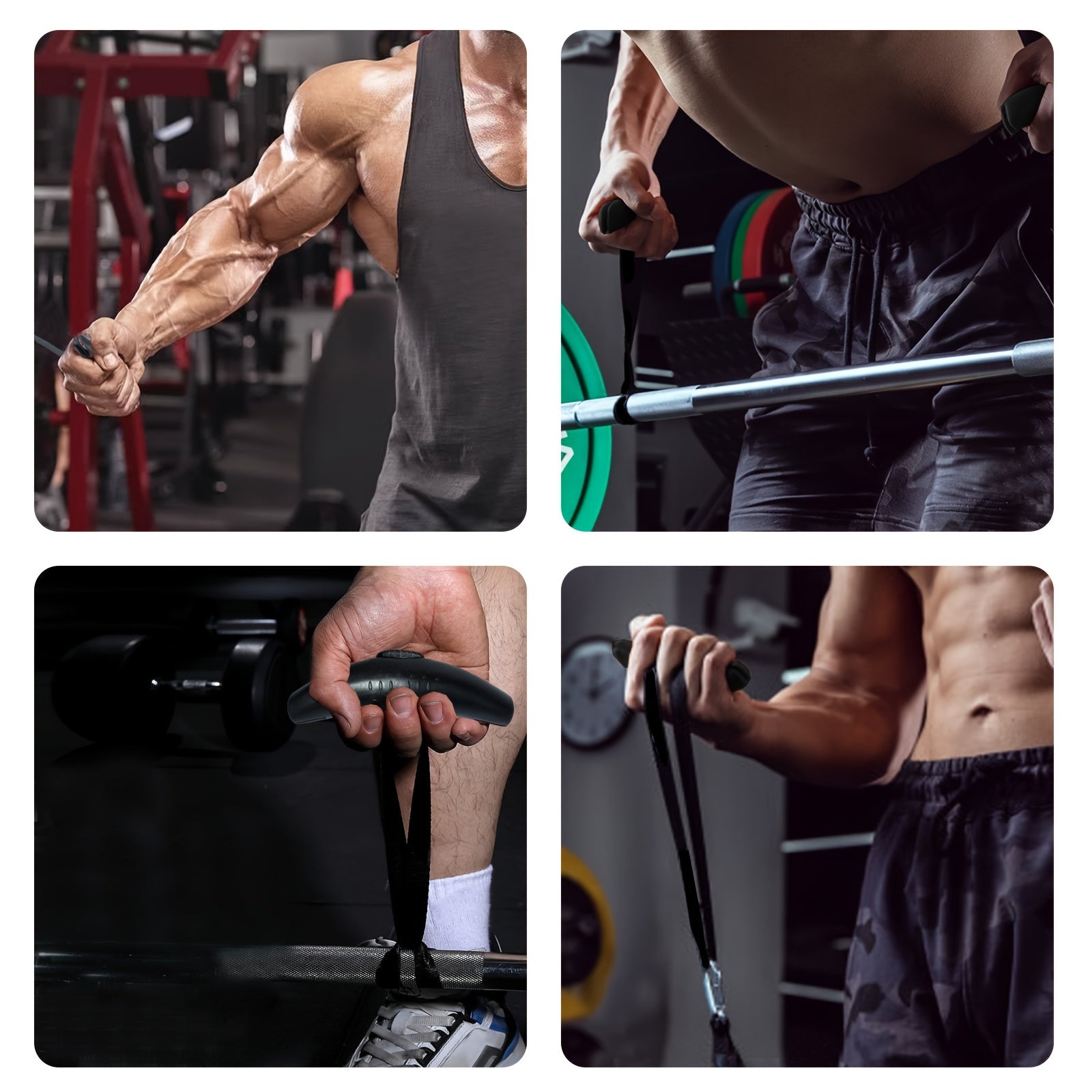 Pull up Handles Resistance Band Handles Fitness Training Handles
