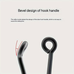 20pcs Barbed Fishing Hook Worm Bait Hooks Wide Gap Outdoor Tackle