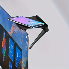 Adjustable TV Screen Top Storage Shelf Monitor Storage Rack