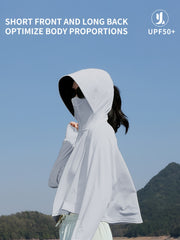 Women's UV Protection Shawl Hooded Clothing for Outdoor Activities