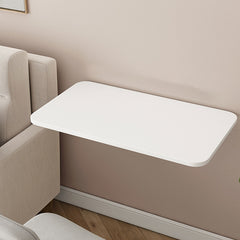 Wall Mounted Floating Folding Table Wooden Bedside Table