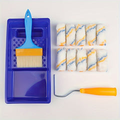 Small Roller Paint Roller Tray Set Mini Paint Roller Brushes