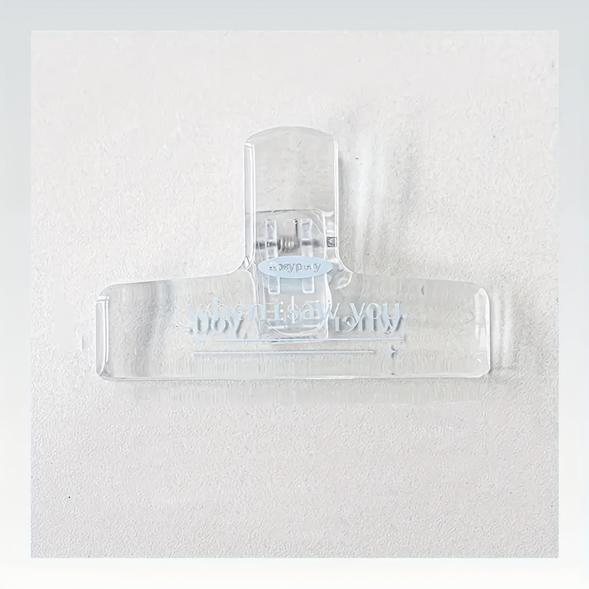 Acrylic Clip Stationery Holder Large Clip