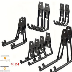 Heavy Duty Storage Hooks Steel Tool Garage Hangers Wall Mounting
