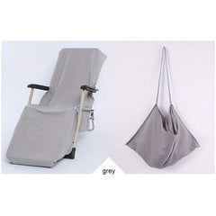 Beach Recliner Cover & Towel Set for Outdoor Leisure