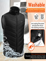 Men's Heated Vest for Outdoor Activities