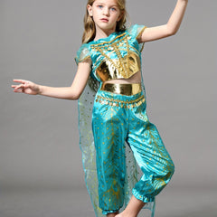 Girls Princess Top & Pants Drama Costume