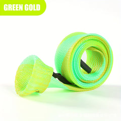 Rod Protector Sleeve Braided Mesh Reusable Telescopic Rods Protector