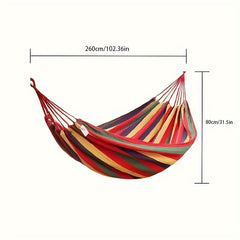 Thickened Canvas Swing Hammock Chair for Outdoor Camping