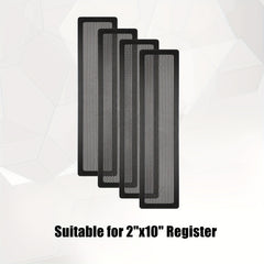 4pcs Floor Vent Covers Anti Insect Clogging Mesh Screen Filters