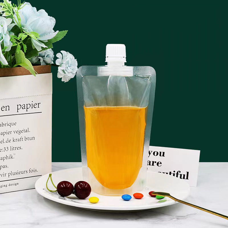 1pc Grain Packaging Bag Moisture Proof Sealed Reusable Clear Storage Suction