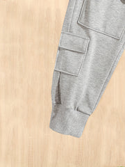 Boys' Thermal Sweatpants: Casual, Breathable & Stretchy
