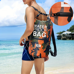 Waterproof Dry Bag Backpack with Wet Separation Pocket