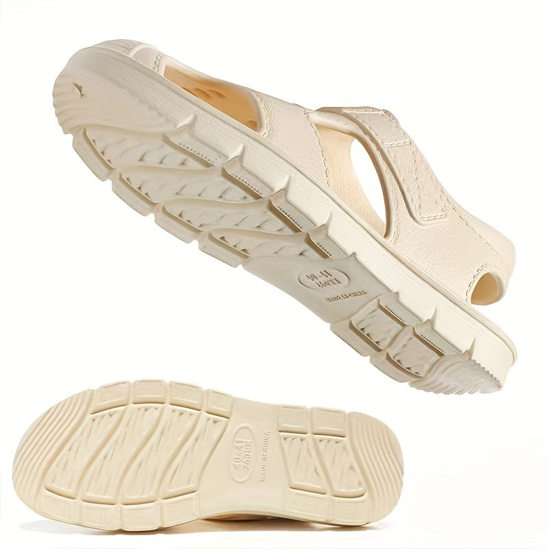 Men's Platform Ankle Sandals Soft Sole Anti-Skid Beach Shoes