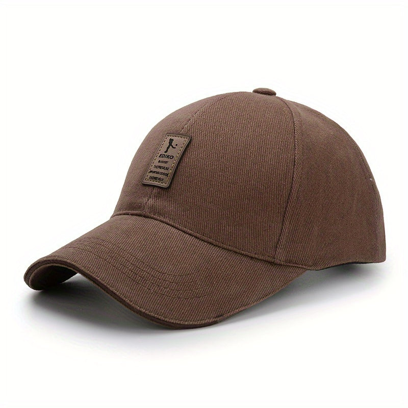Label Patch Golf Baseball Cap Lightweight Dad Hat Solid Casual Sun Hat