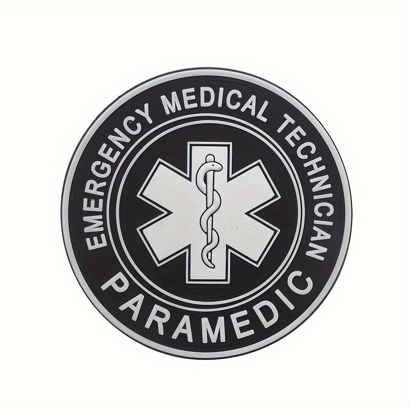 Paramedic EMT Morale Patch PVC Hook & Loop