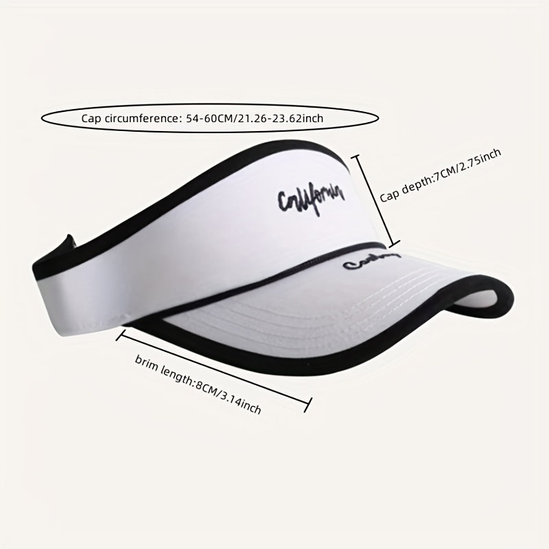Cotton Visor Hat UV Protection Sun Hats For Women