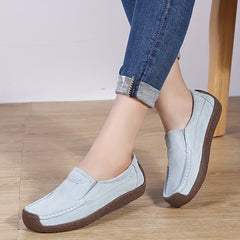 Women's Boat Shoes Round Toe Slip on Flats Lightweight Casual Walking Shoes
