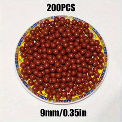 500pcs 9mm Safe Mud Ball Slingshot Practice Balls