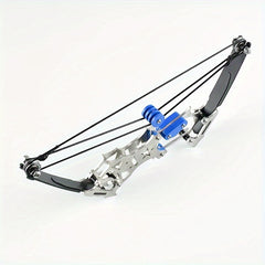 Mini Composite Bow Archery Set Stainless Steel Mini Bow Decompression Toy