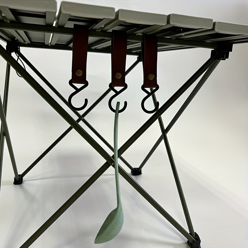 Portable Folding Camping Table with Oxford Cloth Top